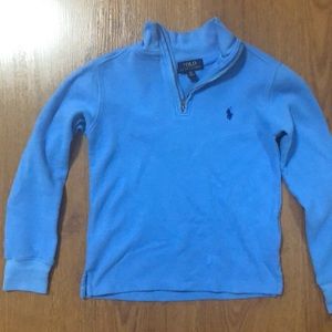 Ralph Lauren Polo Boys Half Zip Sweater